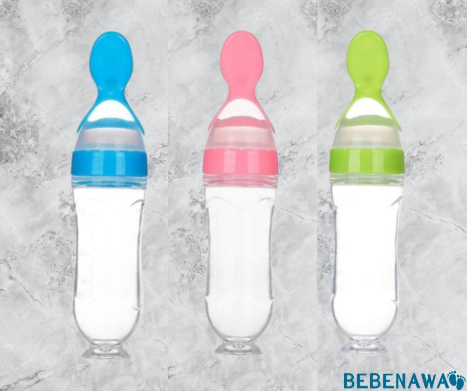 EasyBottle™ Biberon avec cuillère pour nouveau-né | Bébé