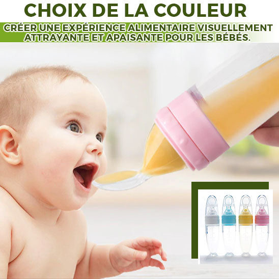 EasyBottle™ Biberon avec cuillère pour nouveau-né | Bébé